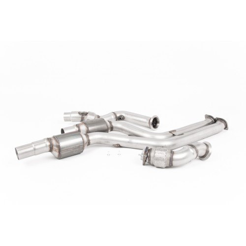 Milltek Downpipes w/ Hi-Flow Sports Cats for F87